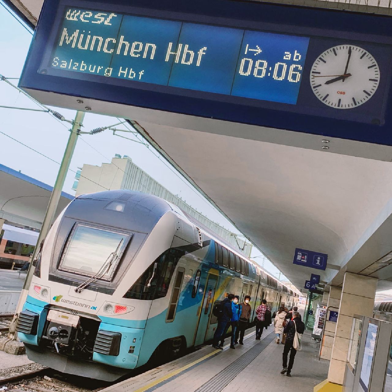 První jízda Westbahn mezi Vídní a Mnichovem. Foto: Westbahn