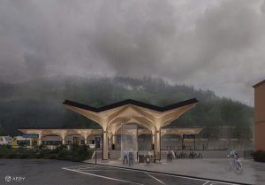 Vizualizace nové podoby stanice Chrastava. Foto: AFRY CZ