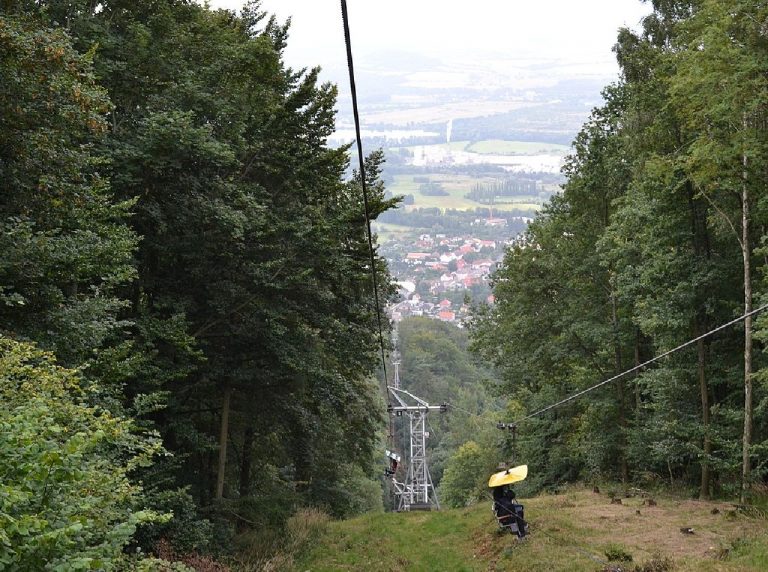 Lanová dráha na Komáří Vížku. Foto: RomanM82 / Wikimedia Commons