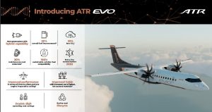Infografika k nové generaci letadel EVO. Foto: ATR