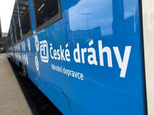 Jednotka Alstom Coradia iLint v Praze. Autor: Zdopravy.cz/Ondřej Kubala