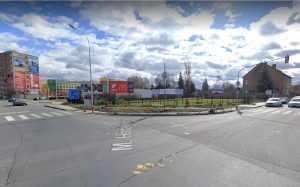 Kladenská křižovatka ulic J. Kociana, Vodárenská a Milady Horákové. Foto: Google Street View