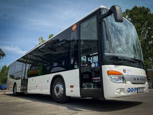 Nový autobus Setra 415 LE pro provoz na Přeloučsku. Foto: Umbrella Coach & Buses