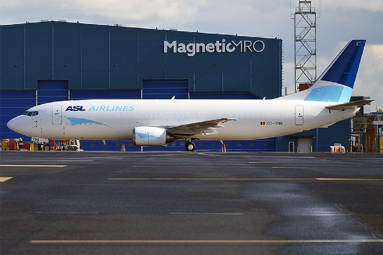 Boeing 737-800 společnosti ASL Airlines Belgium. Foto: Anna Zvereva / Wikimedia Commons