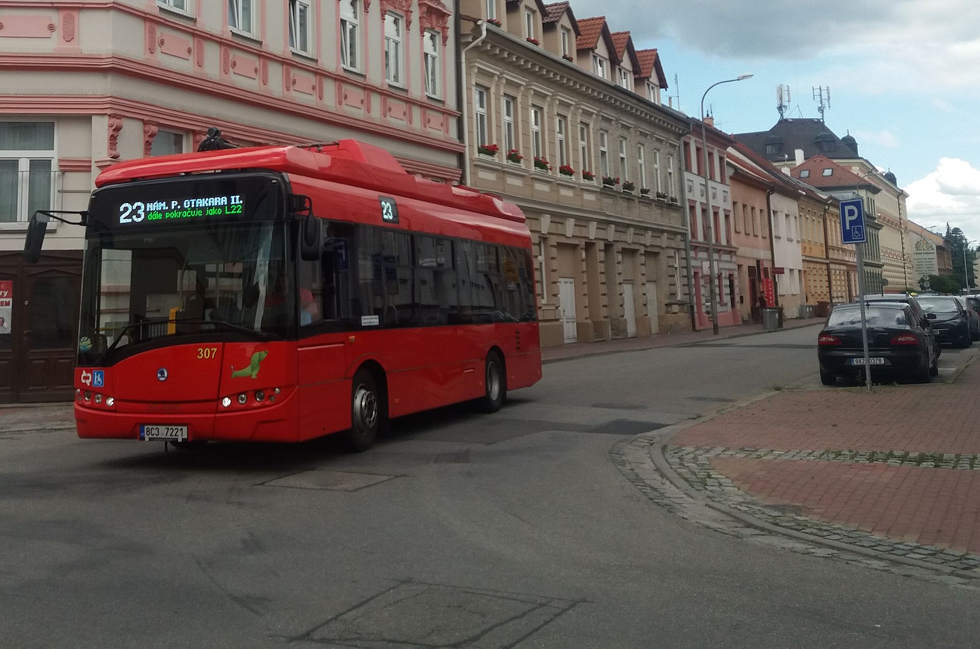 Elektrobus Škoda 29BB, České Budějovice. Autor: Zdopravy.cz/Jan Šindelář