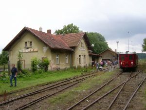 Vlak v Polné. Foto: Jan Pešula (Sapfan) / Wikimedia Commons