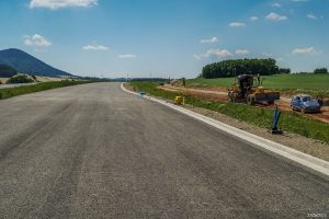 Stav rychlostní silnice S3 v Polsku na konci června 2022. Foto: GDDKiA