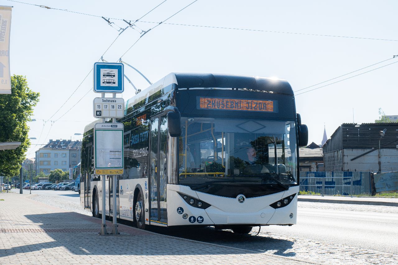 Nový trolejbus Škoda T'CITY 36 Tr. Foto: Škoda Group