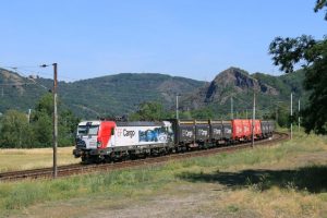 Lokomotiva Siemens Vectron v čele vlaku EP Cargo. Foto: EP Cargo