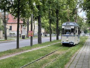 Tramvajový provoz v Naumburgu. Foto:  Jan Sůra / Zdopravy.cz