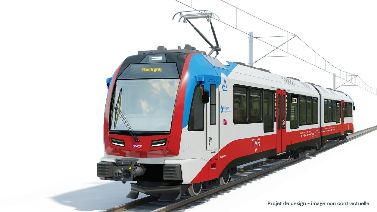 Nové soupravy pro TMR. Foto: Stadler Rail
