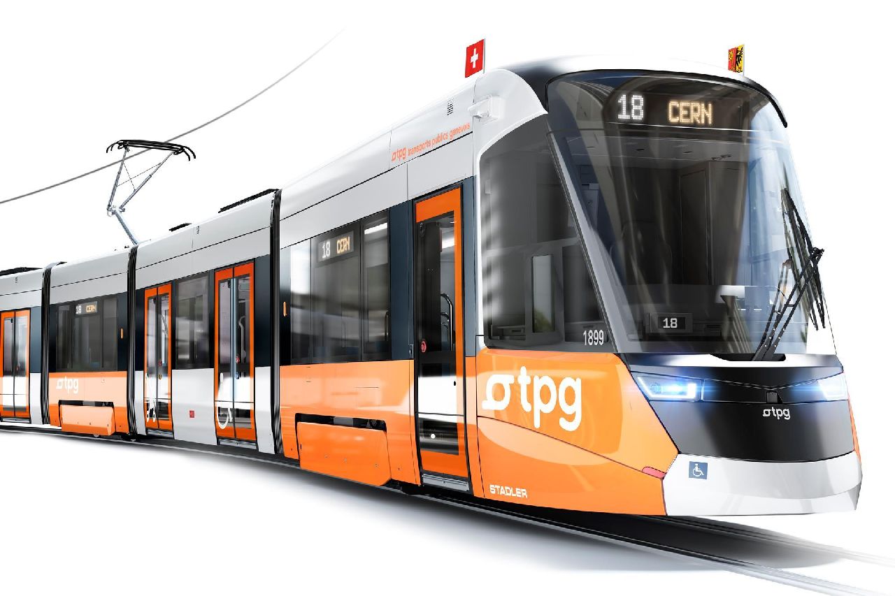 Nové tramvaje pro Ženevu. Foto: Stadler