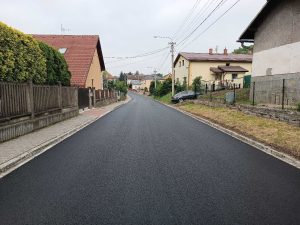 Opravená silnice II/478 v Polance nad Odrou. Foto: Moravskoslezský kraj