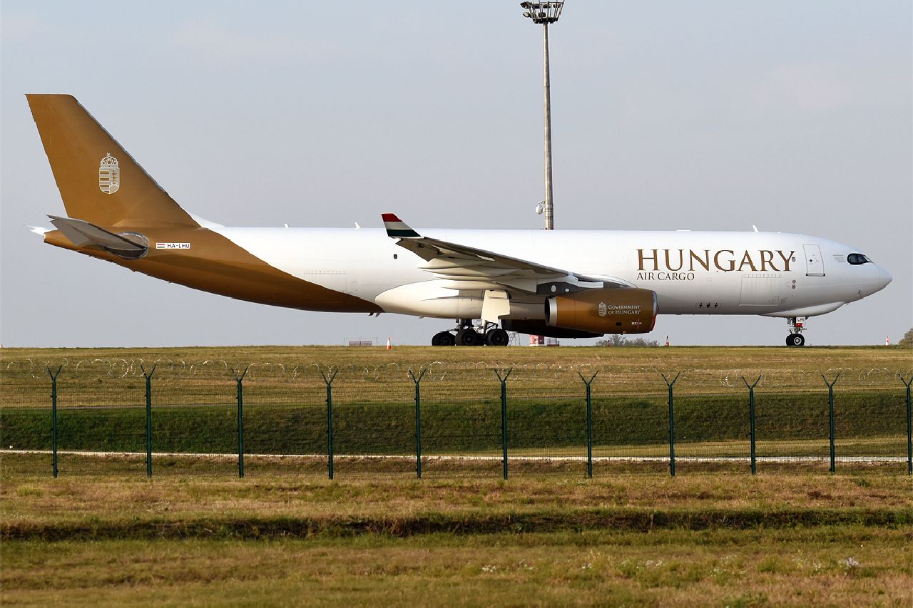 Airbus A330-243F, který je ve vlastnictví maďarské vlády. Foto: Anna Zvereva / Flickr.com