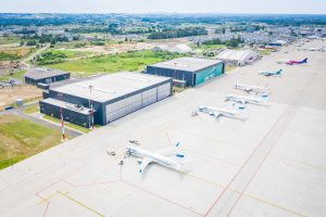 Nový hangár v Katovicích. Foto: Letiště Katovice