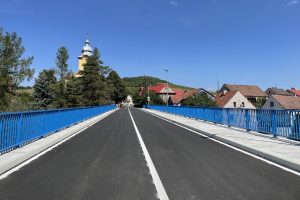 Opravený most na silnici III/25817 ve Rtyni nad Bílinou. Foto: Ústecký kraj