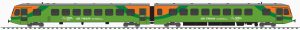 Návrh barevného schématu jednotky 628 v barvách DÚK. Foto: GW Train Regio