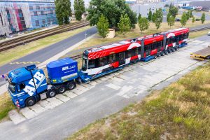 Tramvaj ForCity Smart (41T) pro Bonn. Pramen: APB Plzeň