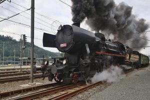 Parní lokomotiva 555.0153 (Němka). Pramen: Pardubický kraj