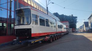Poslední tramvaj GT6M na modernizaci dorazila do areálu DPMLJ. Foto: DPMLJ