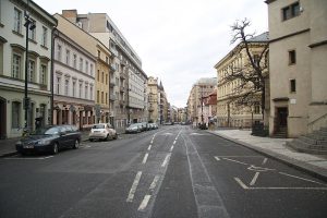 Štěpánská ulice v Praze. Autor: Jiří Sedláček, https://commons.m.wikimedia.org/