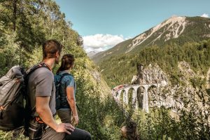 Vyhlídka na Landawasserviadukt. Foto: Switzerland Tourism