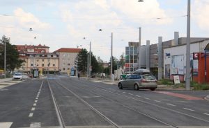 Nová tramvajová trať v Olomouci. Foto: Blanka Martinovská / Olomouc.eu