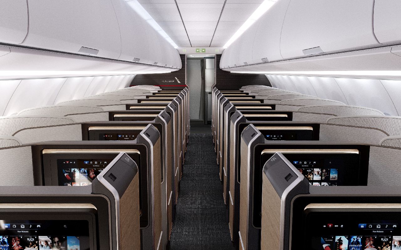 Byznys třída u A321XLR. Foto: American Airlines