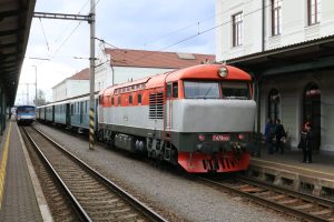 Nostalgický vlak na bohumínském Dnu železnice. Autor: Richard Čech