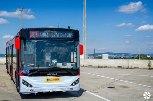 Další várka nových autobusů Otokar Kent C 18,75 pro Bratislavu. Foto: DPB