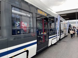 Nová tramvaj Škoda 36T pro provoz pro dopravní svaz Rhein-Neckar Verkehr. Foto: Jan Sůra / Zdopravy.cz