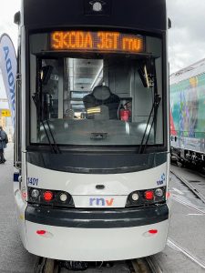 Nová tramvaj Škoda 36T pro provoz pro dopravní svaz Rhein-Neckar Verkehr. Foto: Jan Sůra / Zdopravy.cz