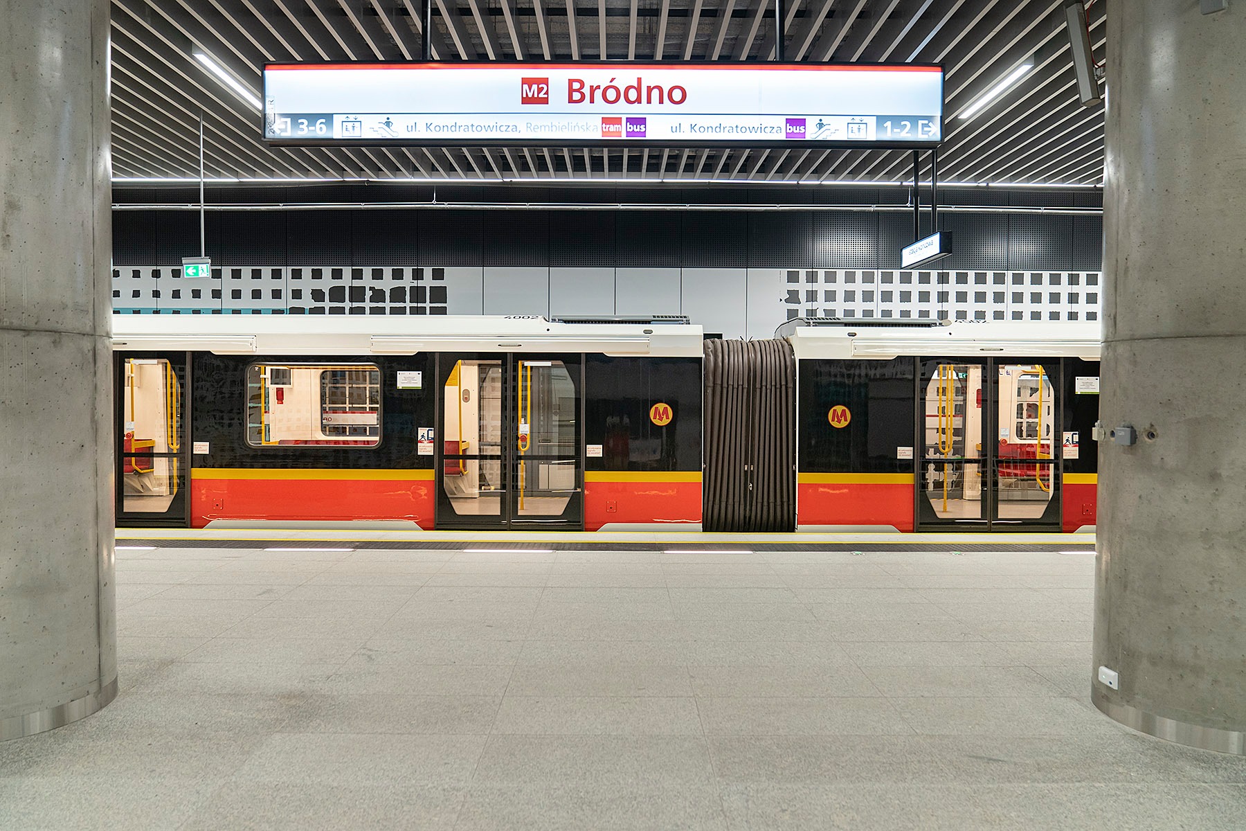Stanice metra Bródno. Foto: Metro Warszawskie