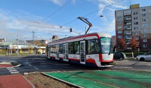 Nová tramvajová trať v Olomouci. Foto: Olomouc.eu