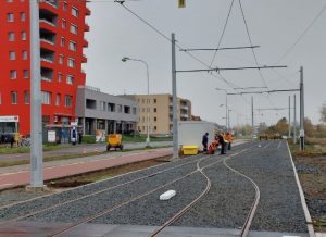 Nová tramvajová trať v Olomouci. Foto: Olomouc.eu