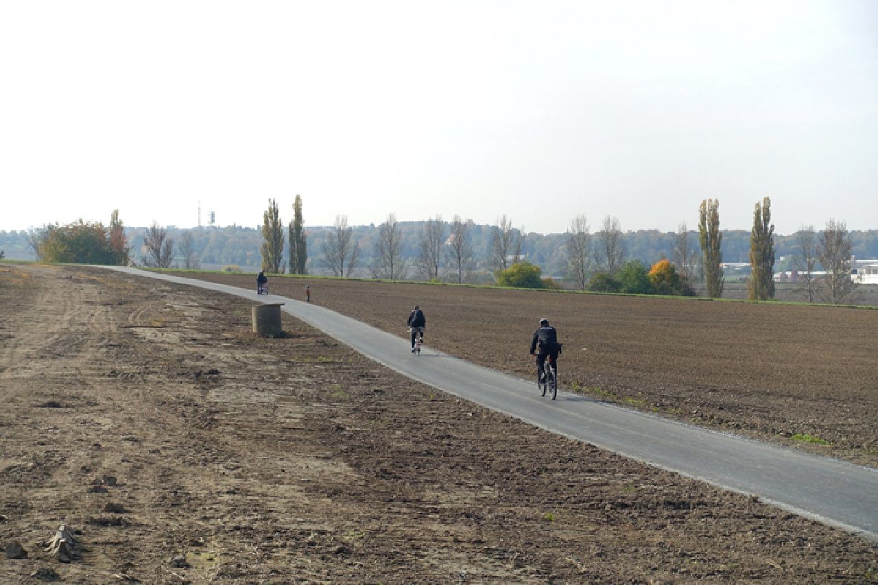 Nová cyklostezka Újezd - Hrádek. Foto: Správa veřejného statku města Plzně