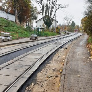 Oprava tramvajové trati v Ještědské ulici. Foto: Liberec.cz / Facebook.com