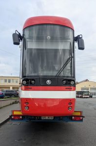 První tramvaj ForCity Smart 45T dorazila do Brna. Foto: DPMB