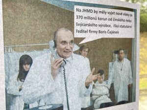 JHMD, terčem kritiky je hlavně šéf firmy Boris Čajánek. Autor: Zdopravy.cz/Jan Šindelář