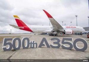 500. A350 pro Iberii. Foto: Airbus