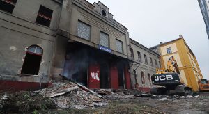 Demolice nádraží ve Varnsdorfu. Foto: Varnsdorf.cz