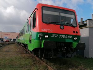 Jednotka 628 pro provoz v Ústeckém kraji. Foto: GW Train Regio