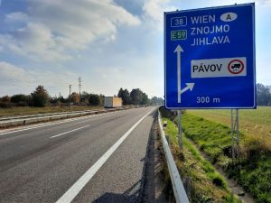 Silnice I/38 u Jihlavy. Foto: ŘSD