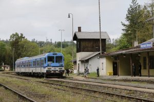 Vlak Českých drah v Moravském Berouně. Foto: ČD