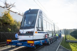 První tramvaj Škoda pro německého dopravce rnv. Pramen: Škoda Group
