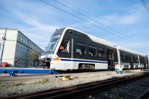 První tramvaj Škoda pro německého dopravce rnv. Pramen: Škoda Group