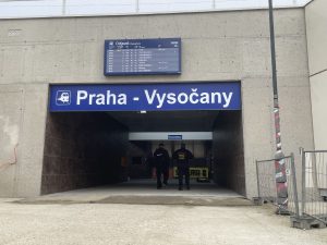 Proměna stanice Praha - Vysočany běží od června 2020. Foto: Jan Sůra / Zdopravy.cz