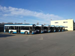 Autobusy z Ostravy pro Konotop. Foto: DPO