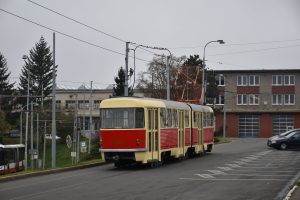 Tramvaj Tatra K2 pro Prahu ve finále renovačních prací (listopad 2022). Pramen: DPMB