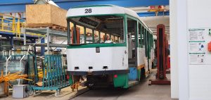 Oprava tramvají T3 z Liberce v Ostravě. Foto: Škoda Ekova